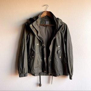 VTG Army green windbreaker